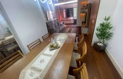 Apartamento padrão luxo, 4 quartos com 2 vagas à venda na rua marquês de valença - tijuca!