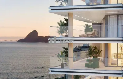 The edge – icaraí, frente mar: apartamento à venda com 3 suítes, varanda ampla, vista permanente para o mar e 2 vagas. empreendimento com infraestrutura completa e localização privilegiada. conheça