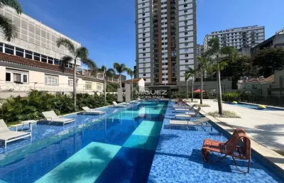 Apartamento a venda, rua mariz e barros, tijuca, varanda, 3 quartos sendo 1 suíte, banheiro social, lavabo, cozinha, área de serviço, 1 vaga de garagem, prédio com infraestrutura clube.
