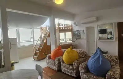 Aluga se: cobertura em ipanema com 2 quartos, 1 vaga, piscina e área de lazer. localizada na avenida rainha elizabeth, conta com sistema de energia solar, unindo conforto e eficiência em uma das regiõ
