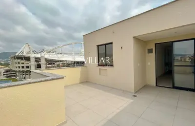 Cobertura vista engenhão | cobertura condomínio quartier residências | apartamento rua gentil de ar