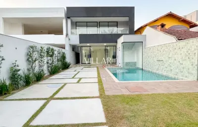 Casa em condomínio à venda, barra da tijuca vc, rio de janeiro, rj | casa com quatro suítes na barr