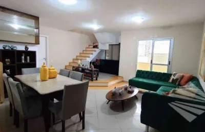 Cobertura com 3 dormitórios à venda, 142 m² - jardim das nações - taubaté/sp