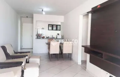 Apartamento com 2 dormitórios à venda, 74 m² - jardim das nações - taubaté/sp