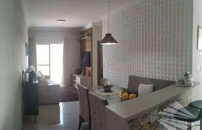 Apartamento com 2 dormitórios à venda, 54m² - monte belo - taubaté/sp