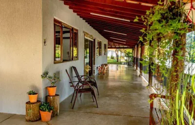 Chácara com 3 dormitórios à venda, 1600 m² - itaim - taubaté/sp