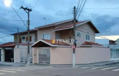 Sobrado com 3 dormitórios à venda, 258 m² - jardim maria augusta - taubaté/sp