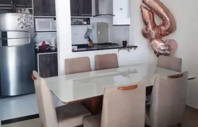 Apartamento com 2 dormitórios à venda, 72 m² - estiva - taubaté/sp