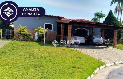 Casa com 3 dormitórios à venda, 386,58m² - condomínio vale do sol - tremembé/sp