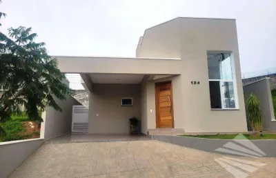 Casa com 3 dormitórios à venda, 138 m² - condomínio cataguá way norte - taubaté/sp