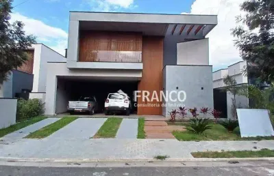 Sobrado com 4 dormitórios à venda, 310 m² - condomínio residencial green park - taubaté/sp