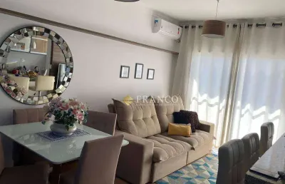Apartamento com 2 dormitórios à venda, 70 m² - centro - taubaté/sp