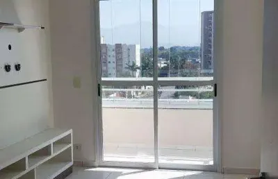 Apartamento com 3 dormitórios à venda, 72 m² - parque são luís - taubaté/sp