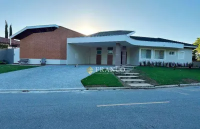 Casa com 4 dormitórios à venda, 430 m² - condomínio vale do sol - tremembé/sp