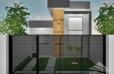 Casa com 2 dormitórios à venda, 72,80m² - areão - taubaté/sp