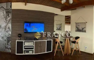 Cobertura com 3 dormitórios à venda, 194 m² - centro - taubaté/sp