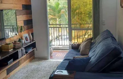 Apartamento com 3 dormitórios à venda, 75 m² - parque senhor do bonfim - taubaté/sp