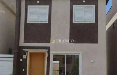 Sobrado com 3 dormitórios à venda, 94 m² - condomínio jardins do parque amendoeiras - taubaté/sp