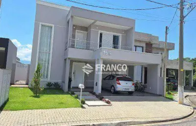 Sobrado com 3 dormitórios à venda, 249 m² - condomínio parque das araucárias - tremembé/sp