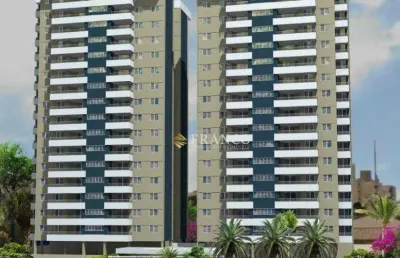 Apartamento com 2 dormitórios à venda, 76 m² - centro - taubaté/sp