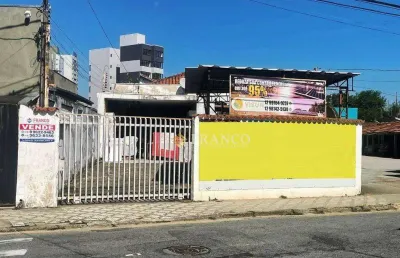 Terreno à venda com 03 construções independentes, 600 m² - centro - taubaté/sp
