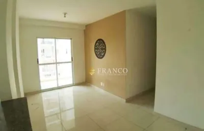 Apartamento com 2 dormitórios à venda, 56 m² - parque são luís - taubaté/sp