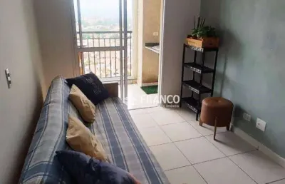 Apartamento com 3 dormitórios à venda, 63 m² - vila são geraldo - taubaté/sp