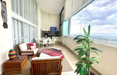 Apartamento com 4 dormitórios para alugar, 360 m² - barranco - taubaté/sp
