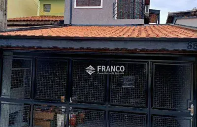 Sobrado com 3 dormitórios à venda, 154 m² - granja daniel - taubaté/sp