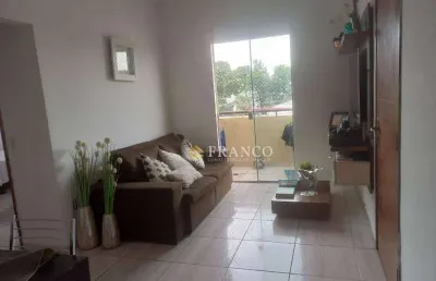 Apartamento com 2 dormitórios à venda, 57 m² - jardim ana emilia - taubaté/sp