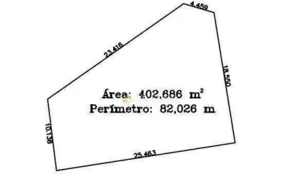 Incrível terreno à venda, 402,68m² por r$ 500.000 - jardim das nações - taubaté/sp
