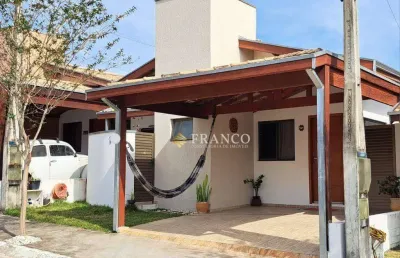 Casa com 3 dormitórios à venda, 90 m² - condomínio ecoville - taubaté/sp