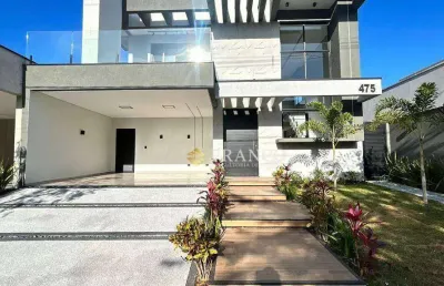Sobrado com 4 dormitórios à venda, 260 m² - condomínio ouro ville - taubaté/sp