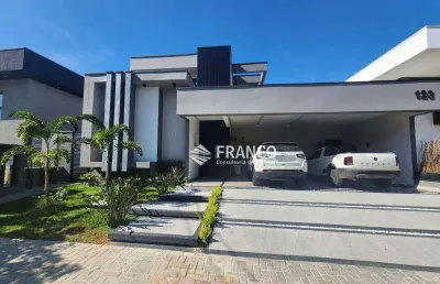 Casa de alto padrão com 3 dormitórios à venda, 210 m² - condomínio ouro ville - taubaté/sp