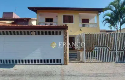 Sobrado com 5 dormitórios à venda, 260 m² - campos elíseos - taubaté/sp