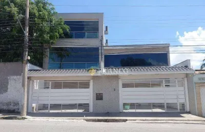 Sobrado para alugar, 400 m² por r$ 12.000,00/mês - jardim santa clara - taubaté/sp
