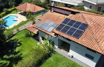 Sobrado de alto padrão com 4 dormitórios à venda, 421 m² - condomínio chácaras cataguá - taubaté/sp