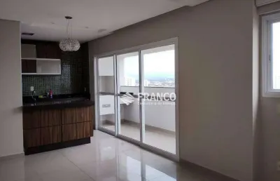 Apartamento com 3 dormitórios à venda, 92 m² - barranco - taubaté/sp