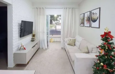 Apartamento com 2 dormitórios à venda, 55 m² - parque senhor do bonfim - taubaté/sp