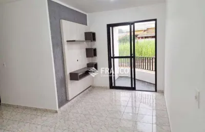 Confortável apartamento com 2 dormitórios para alugar, 59 m² - parque senhor do bonfim - taubaté/sp