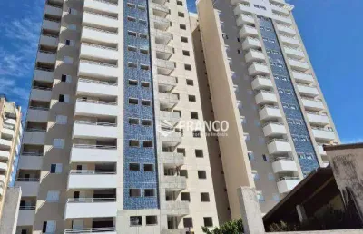 Apartamento com 3 dormitórios à venda, 106 m² - centro - taubaté/sp
