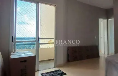 Apartamento com 2 dormitórios à venda, 63 m² - parque senhor do bonfim - taubaté/sp