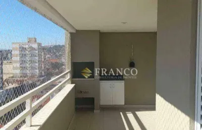 Apartamento com 2 dormitórios à venda, 75 m² - centro - taubaté/sp