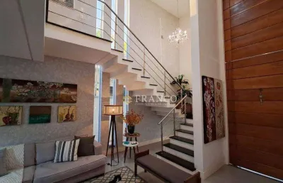 Sobrado com 3 dormitórios à venda, 270 m² - condomínio residencial green park - taubaté/sp