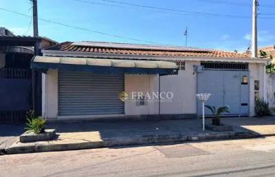 Casa com 2 dormitórios e ponto comercial à venda, 240 m² - parque senhor do bonfim - taubaté/sp
