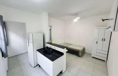 Kitnet com 1 dormitório para alugar, 20 m² - independência - taubaté/sp