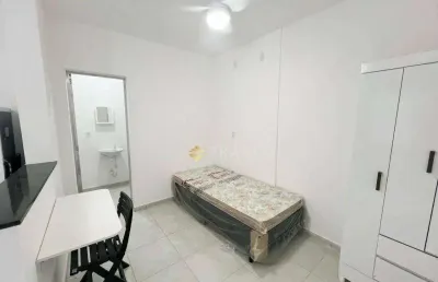 Kitnet com 1 dormitório para alugar, 20 m² - independência - taubaté/sp