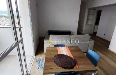 Apartamento com 2 dormitórios, 74 m² - venda ou aluguel - barranco - taubaté/sp