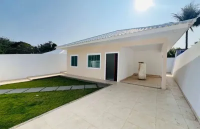 Casa 3 quartos ( 1 suite )  1ª  locação parque hotel - araruama - rj