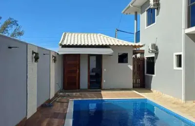 Casa 5 quartos ( 3 suites ) porteira fechada areal - araruama -  rj